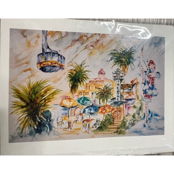 Set of two Jutta Mayrl watercolor print blank cards - Picture 5 of 10